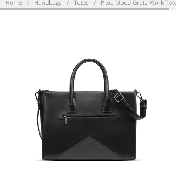 Pixie Mood Black Briefcase